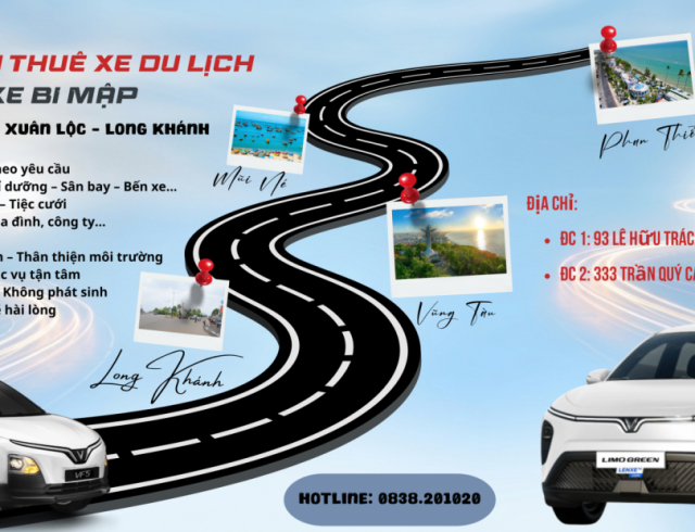 Dịch Vụ Thuê Xe Tour Du Lịch Từ Long Khánh Đi Phan Thiết – Trải Nghiệm Hành Trình Biển Đẹp Tiện Lợi, An Toàn